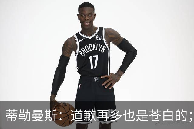 蒂勒曼斯：道歉再多也是苍白的；我们几乎所有环节都脱节了